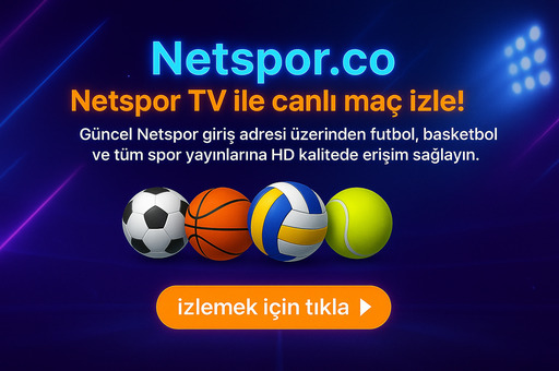 Netspor Tv ile güncel giriş adresinden maçları HD kalitede izleyin